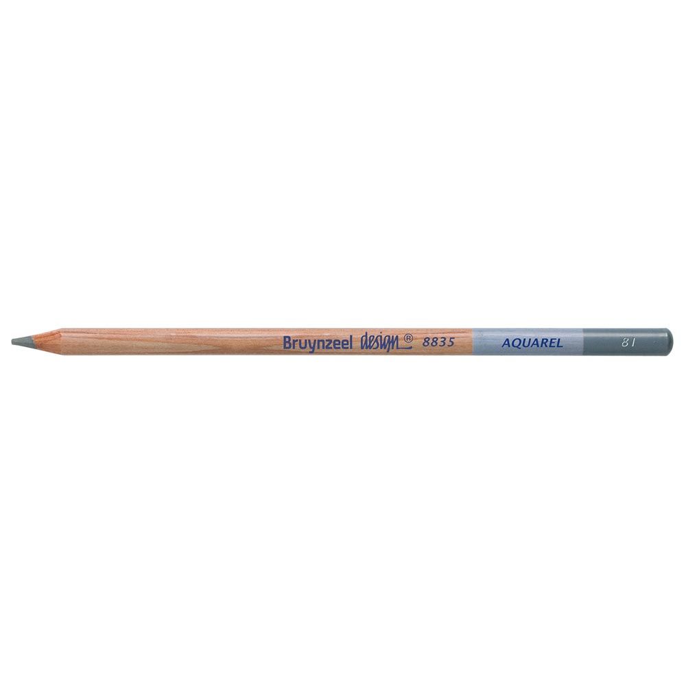 Bruynzeel Aquarel Pencil - Mid Brown Grey #81