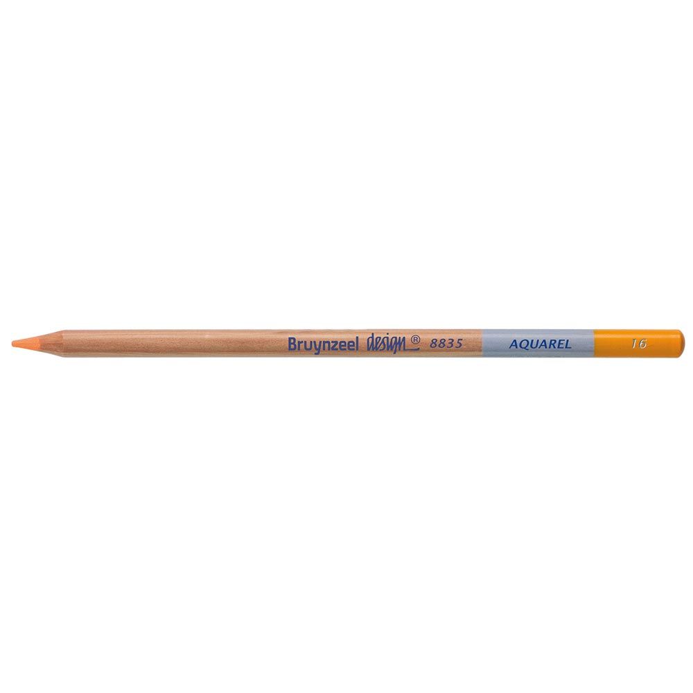 Bruynzeel Aquarel Pencil - Mid Orange #16