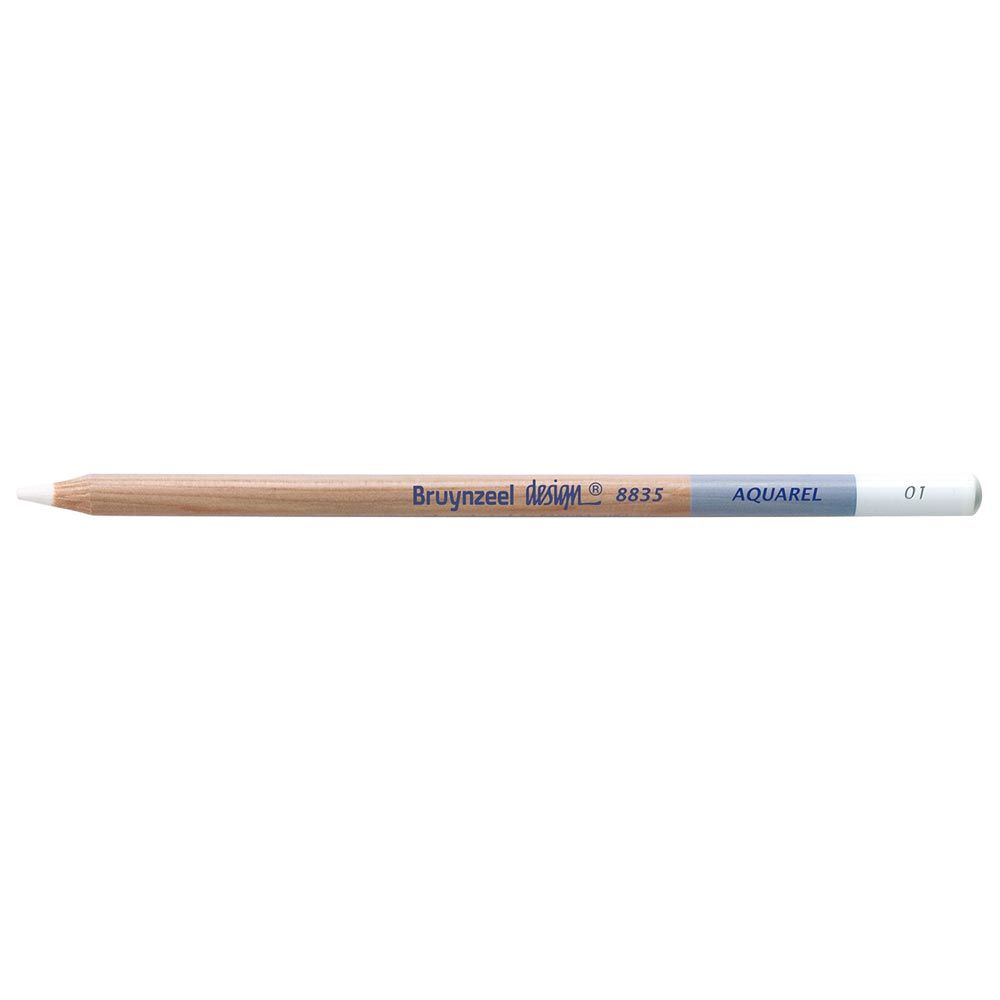 Bruynzeel Aquarel Pencil - White #01