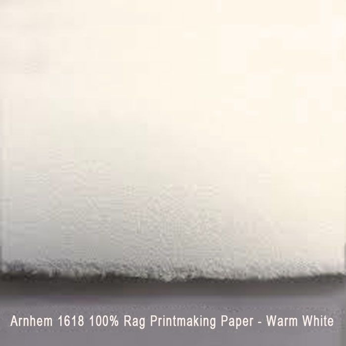 Arnhem 1618 Printmaking 100% Rag Paper, 5-Packs, Warm White 245 gsm