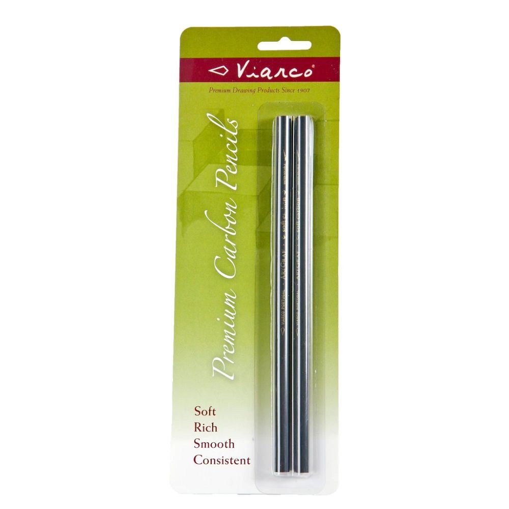 ArtGraf Water Soluble Carbon Black Pencils 2 pk