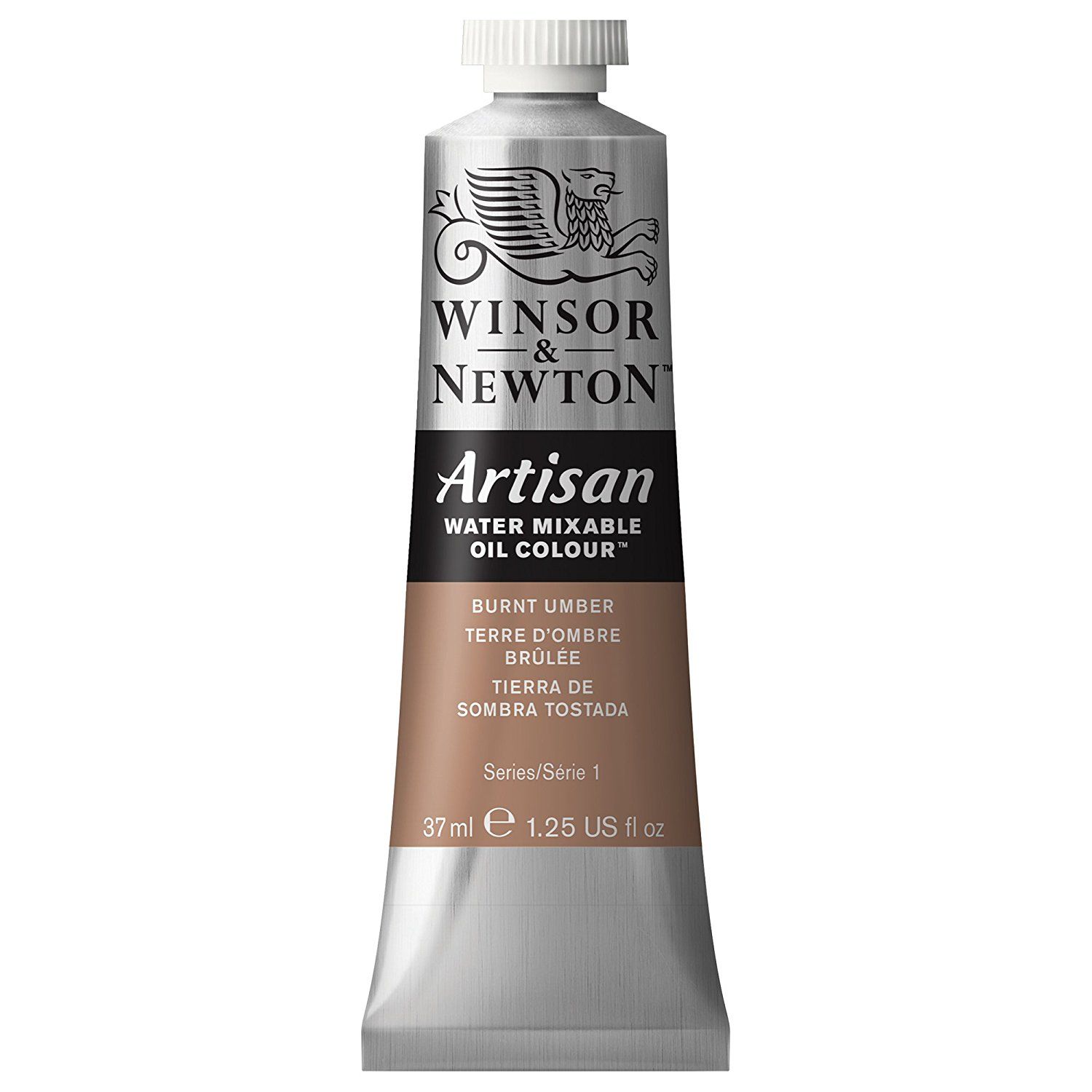 Artisan Water Mixable Oil - Burnt Umber 37ml