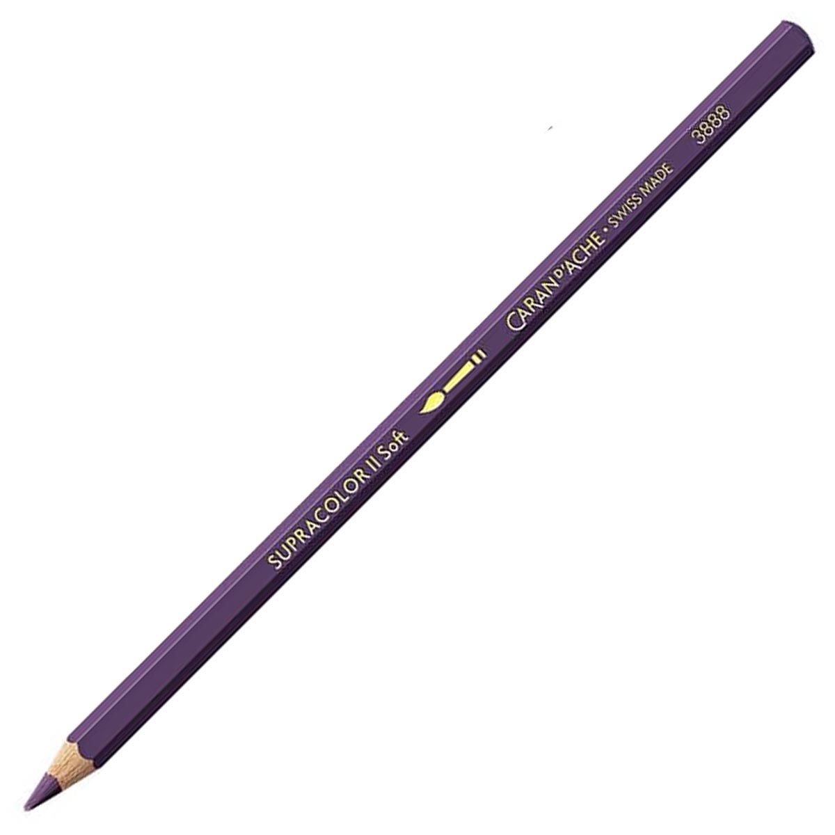 Caran d'Ache Supracolor ll Soft Aquarelle Pencil - Aubergine 099