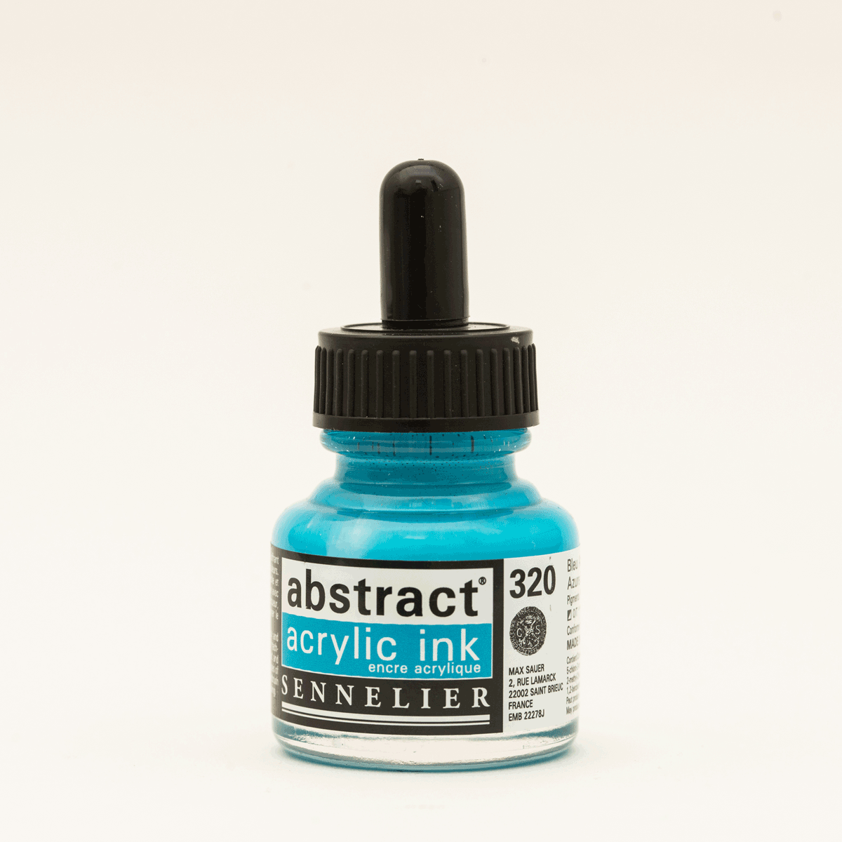 Abstract Acrylic Ink Azure Blue 30 ml