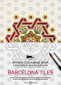 BARCELONA TILES: Artists' Colouring Books - Paperback