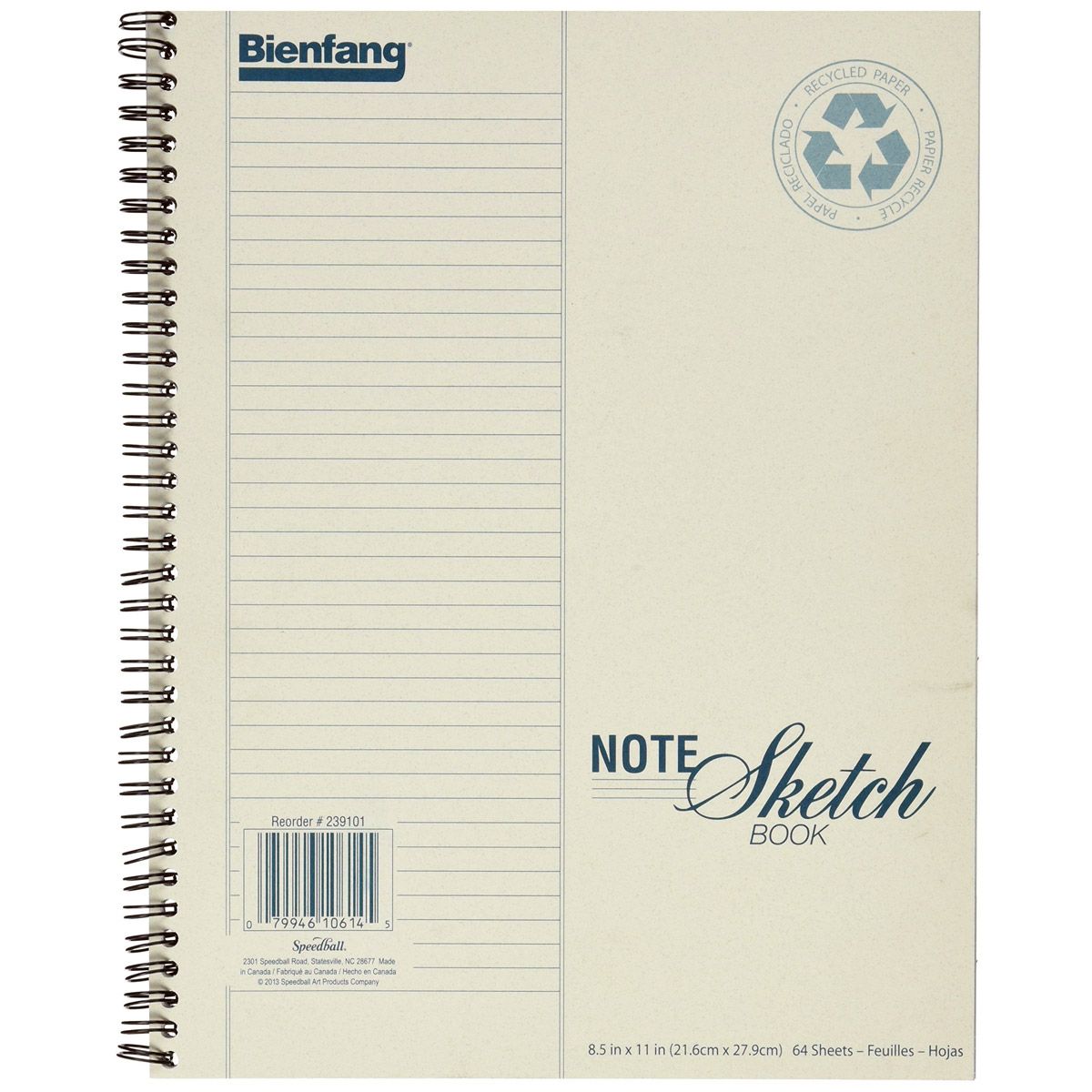 Bienfang Note Sketch Book 5.5 x 8.5 inch