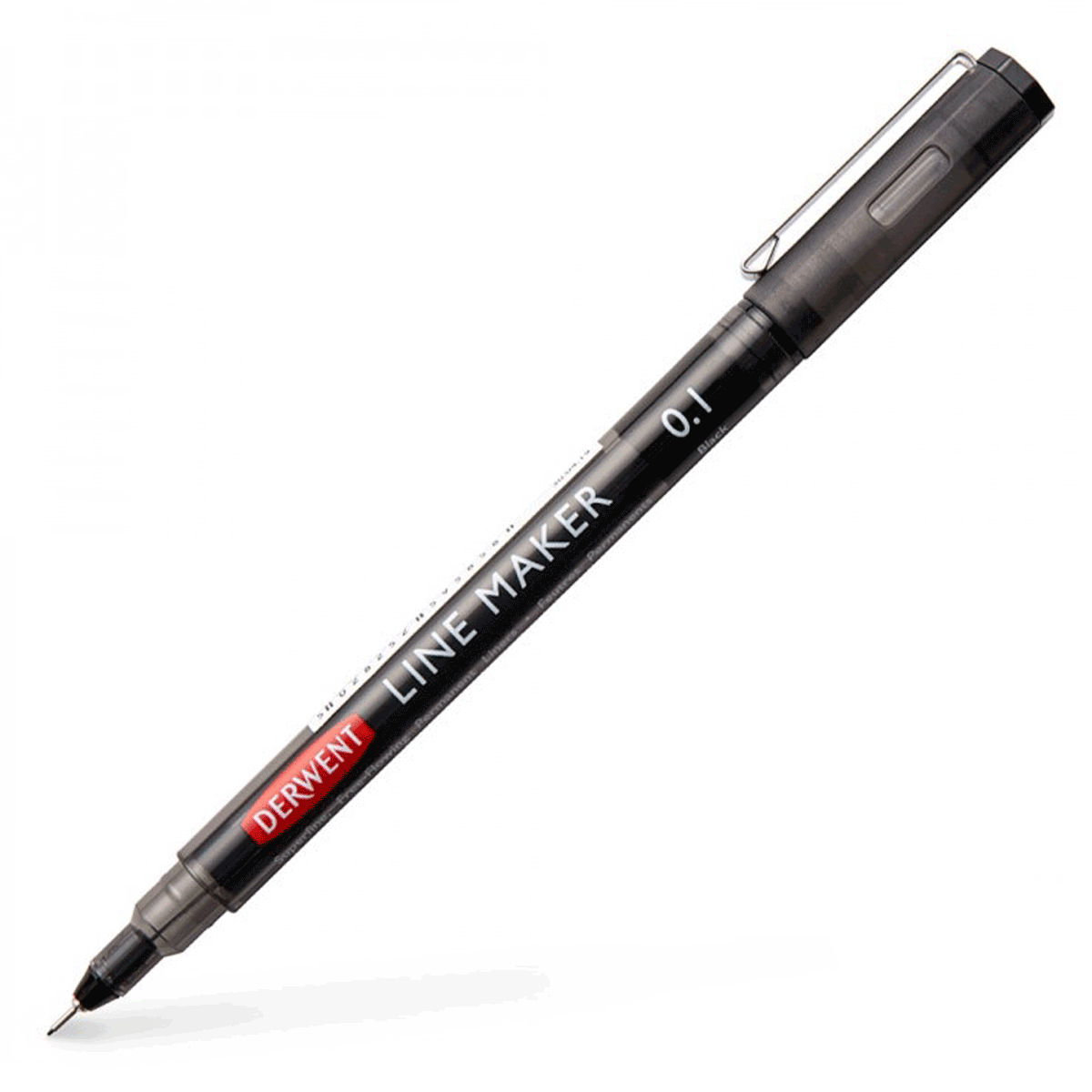 Derwent Graphik Line Marker Pen - Black 0.1