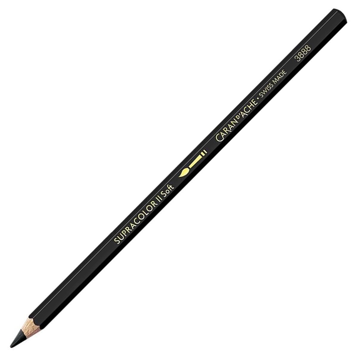 Caran d'Ache Supracolor ll Soft Aquarelle Pencil Black 009