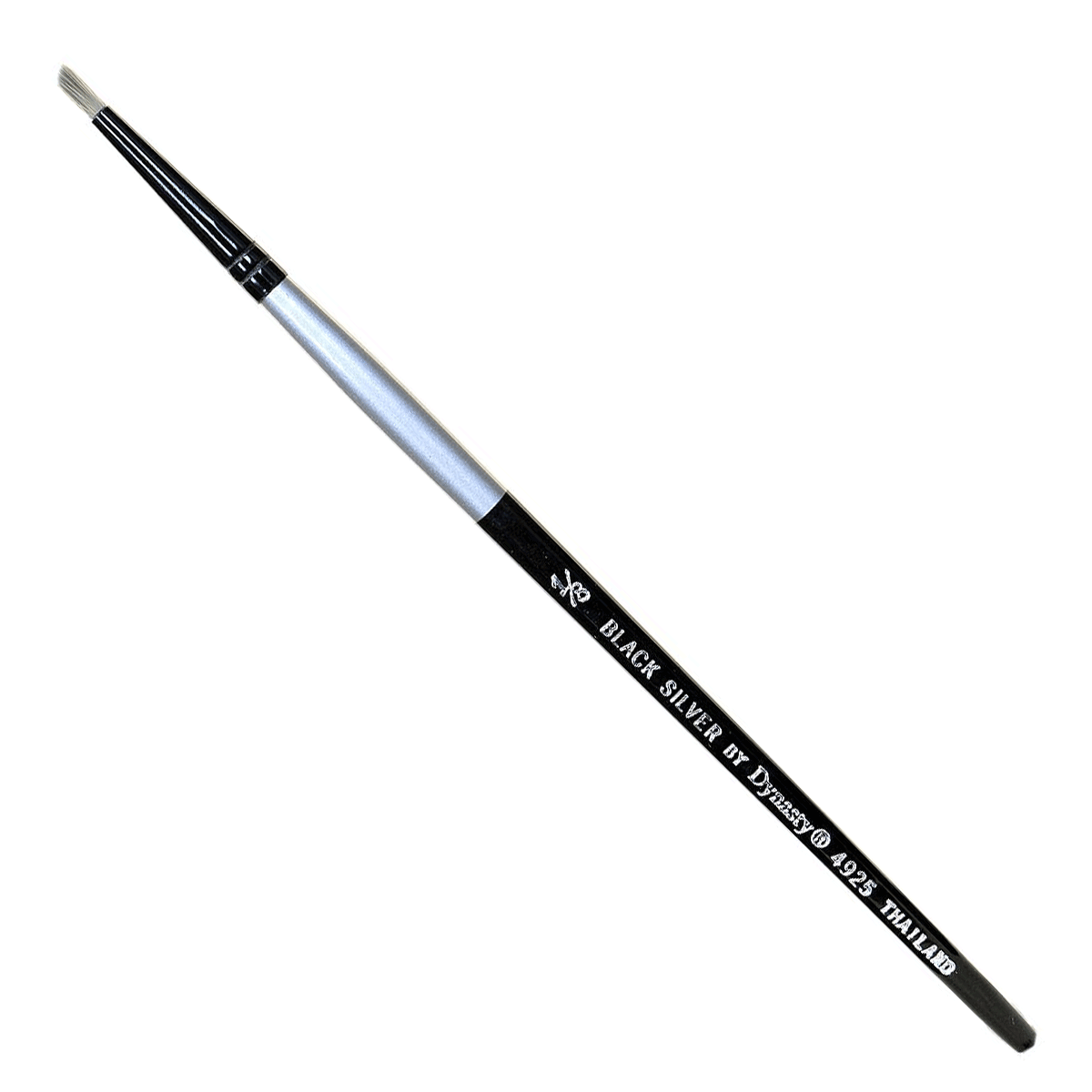 Dynasty Black Silver SH Brush - Deerfoot 1/8 inch