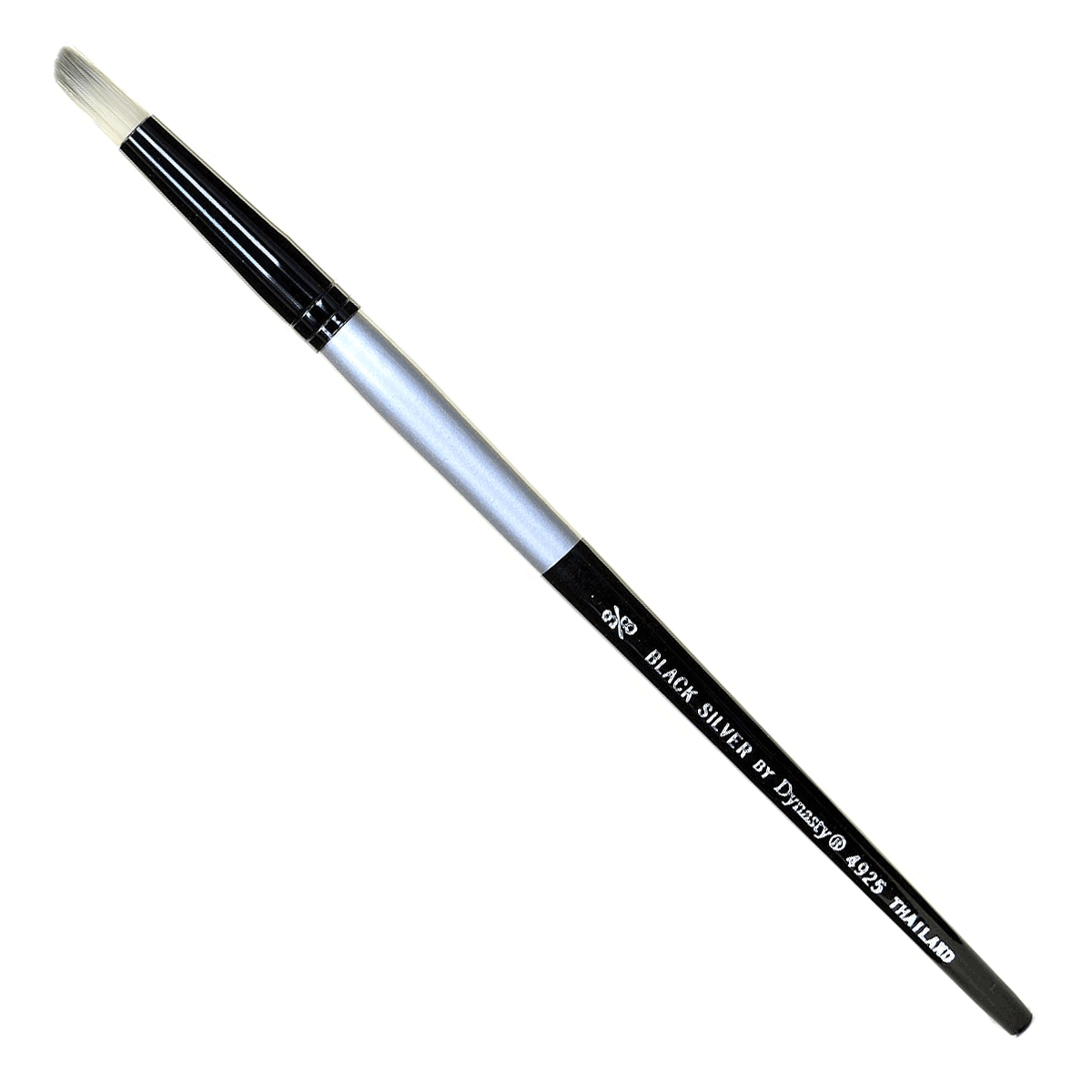 Dynasty Black Silver SH Brush - Deerfoot 3/8 inch
