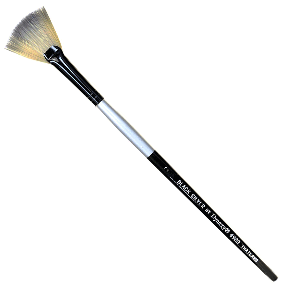 Dynasty Black Silver SH Brush - Fan #2