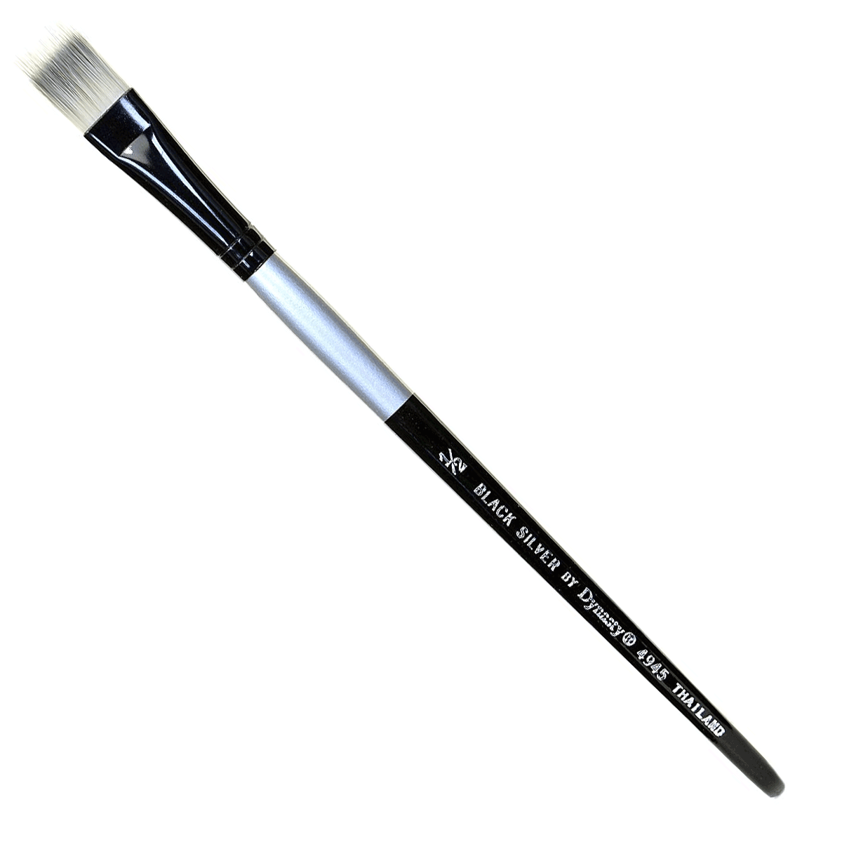 Dynasty Black Silver SH Brush - Rake 1/2 inch