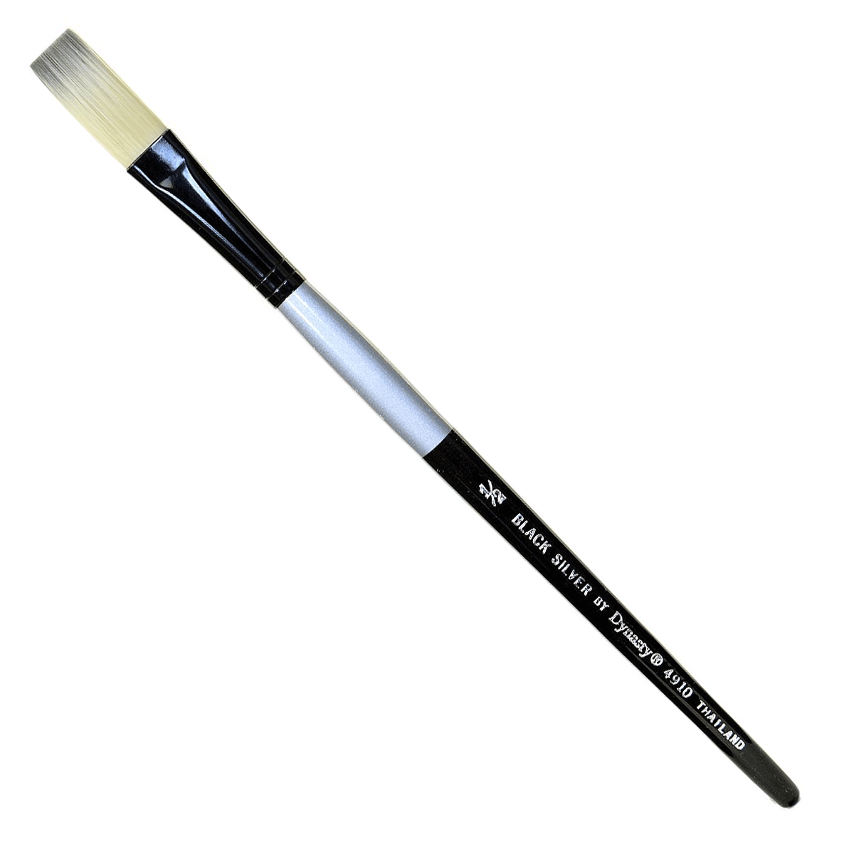 Dynasty Black Silver SH Brush - Stroke 1/2 inch