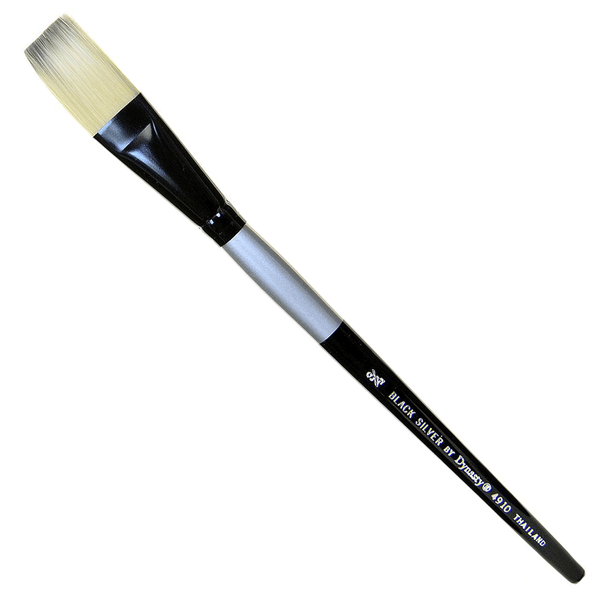 Dynasty Black Silver SH Brush - Stroke 3/4 inch
