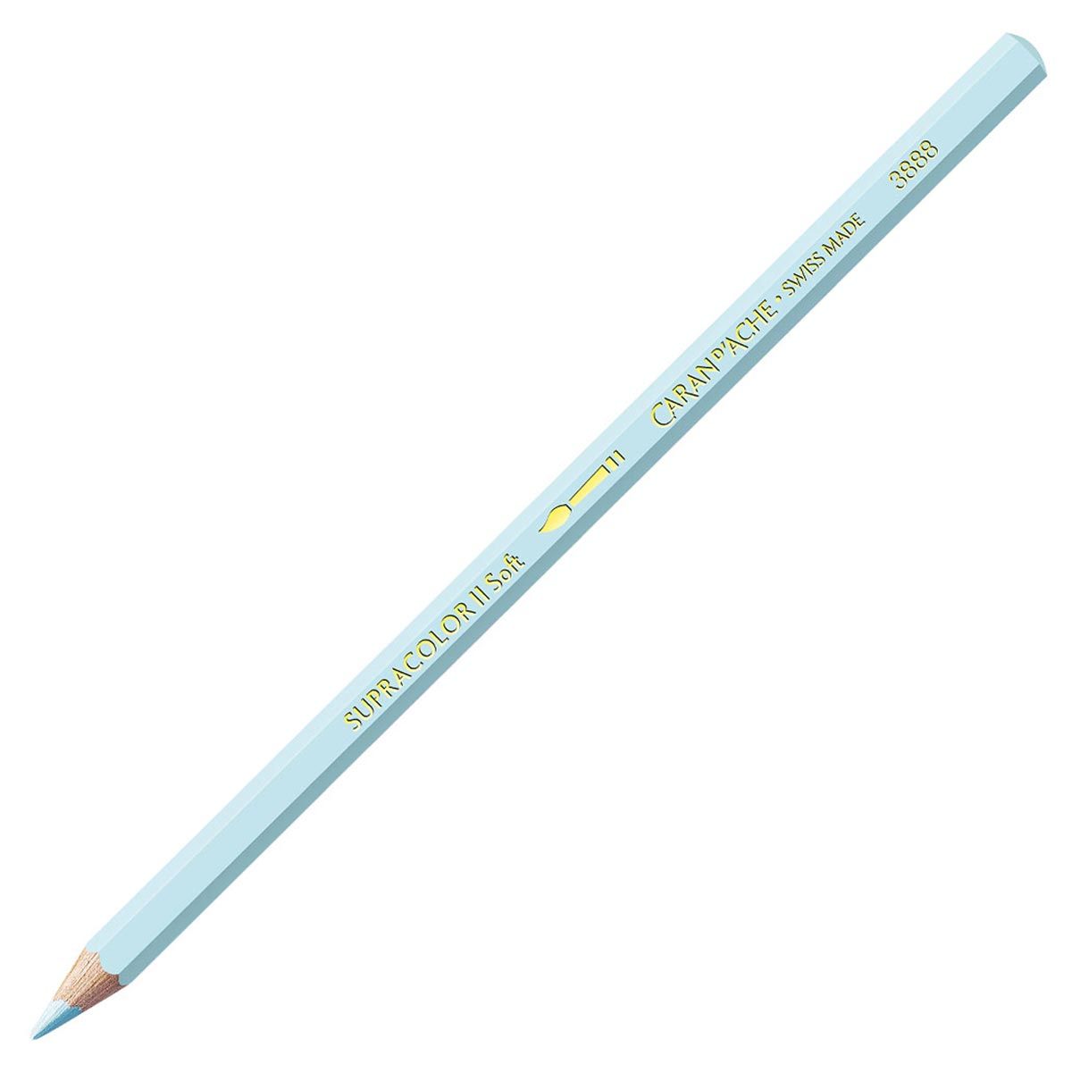Caran d'Ache Supracolor ll Soft Aquarelle Pencil - Bluish Pale 371