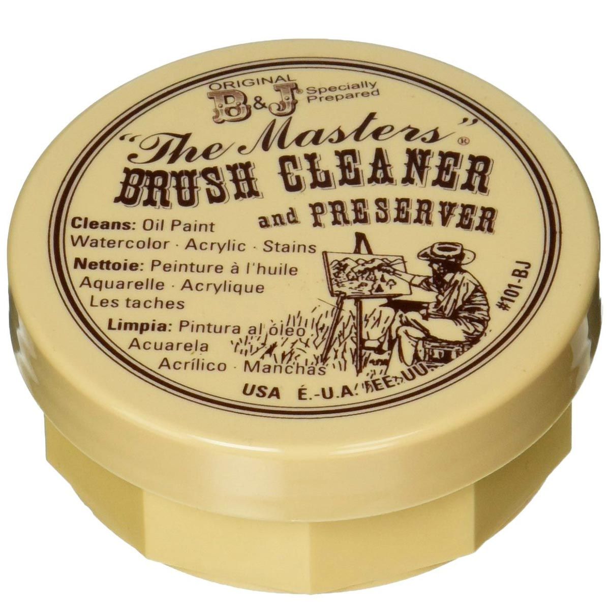 General's The Masters Brush Cleaner and Preserver Card 2.5 oz