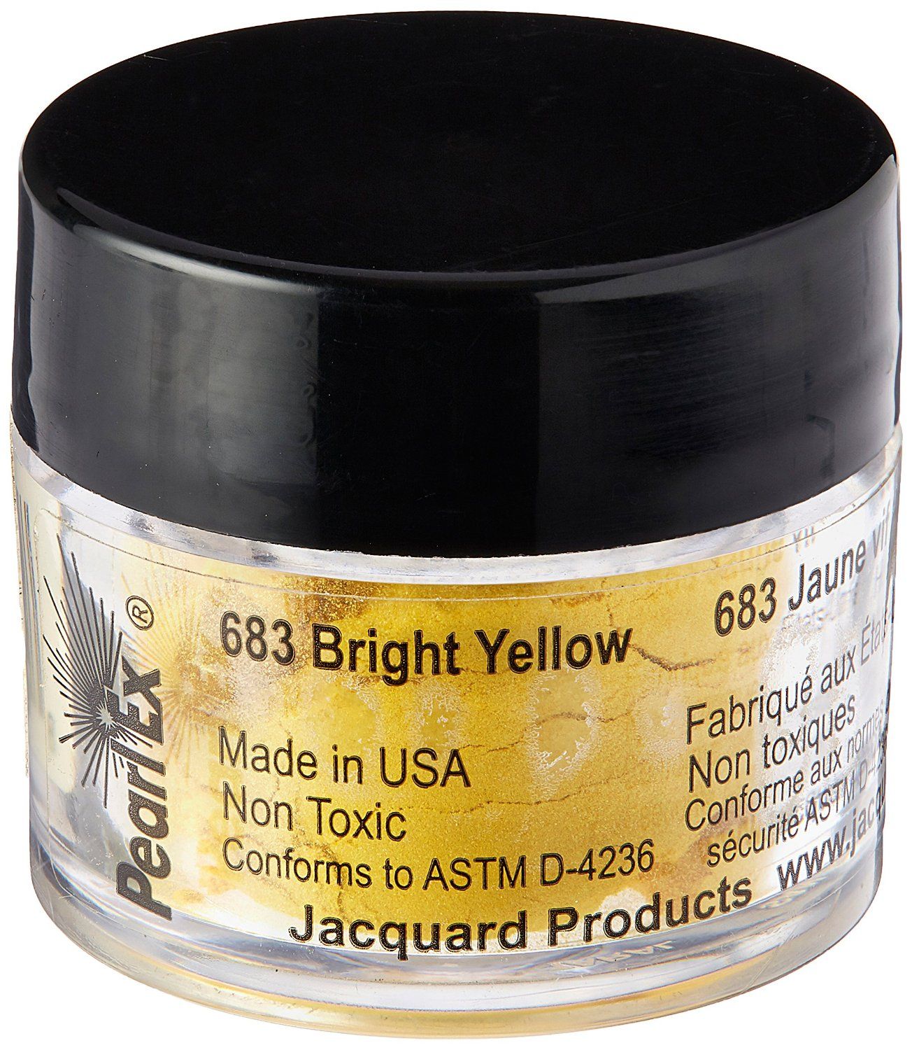 Jacquard Pearl Ex Powdered Bright Yellow Pigment 3g