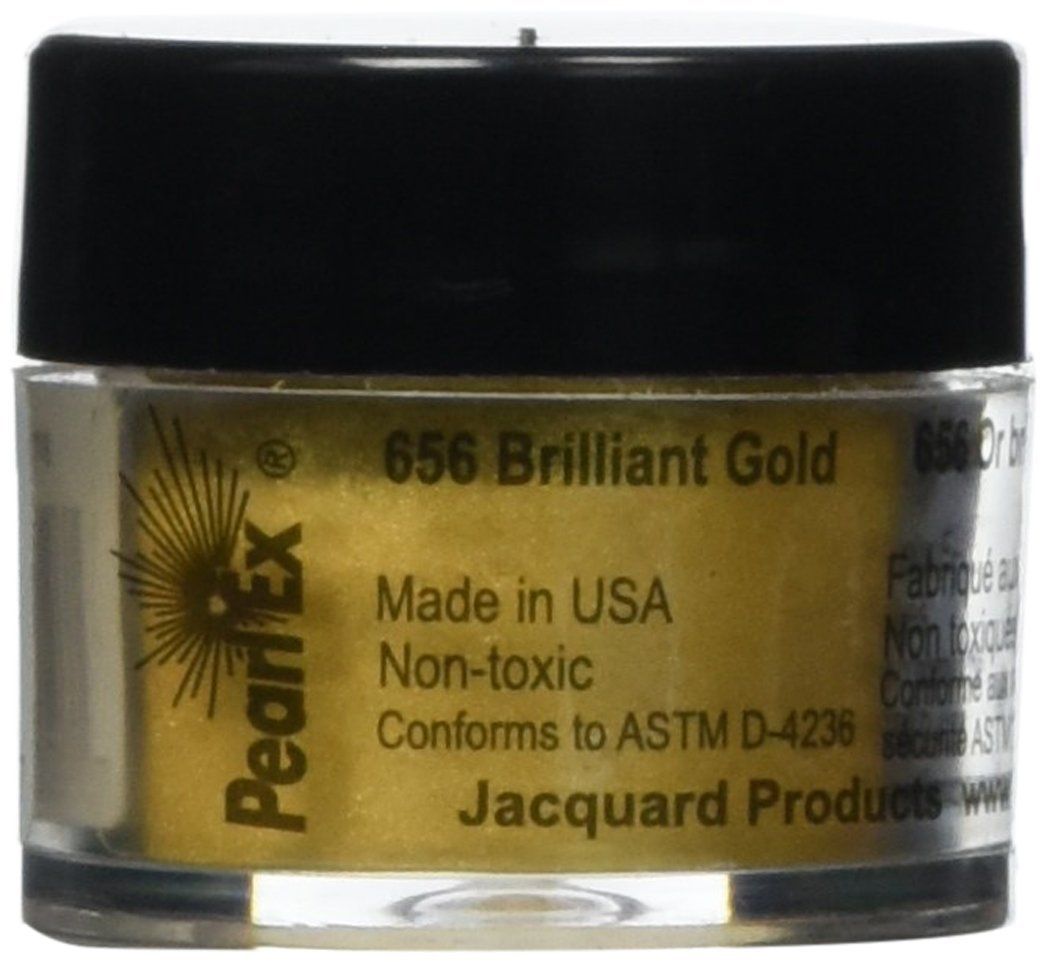 Jacquard Pearl Ex Powdered Brilliant Gold Pigment 3g