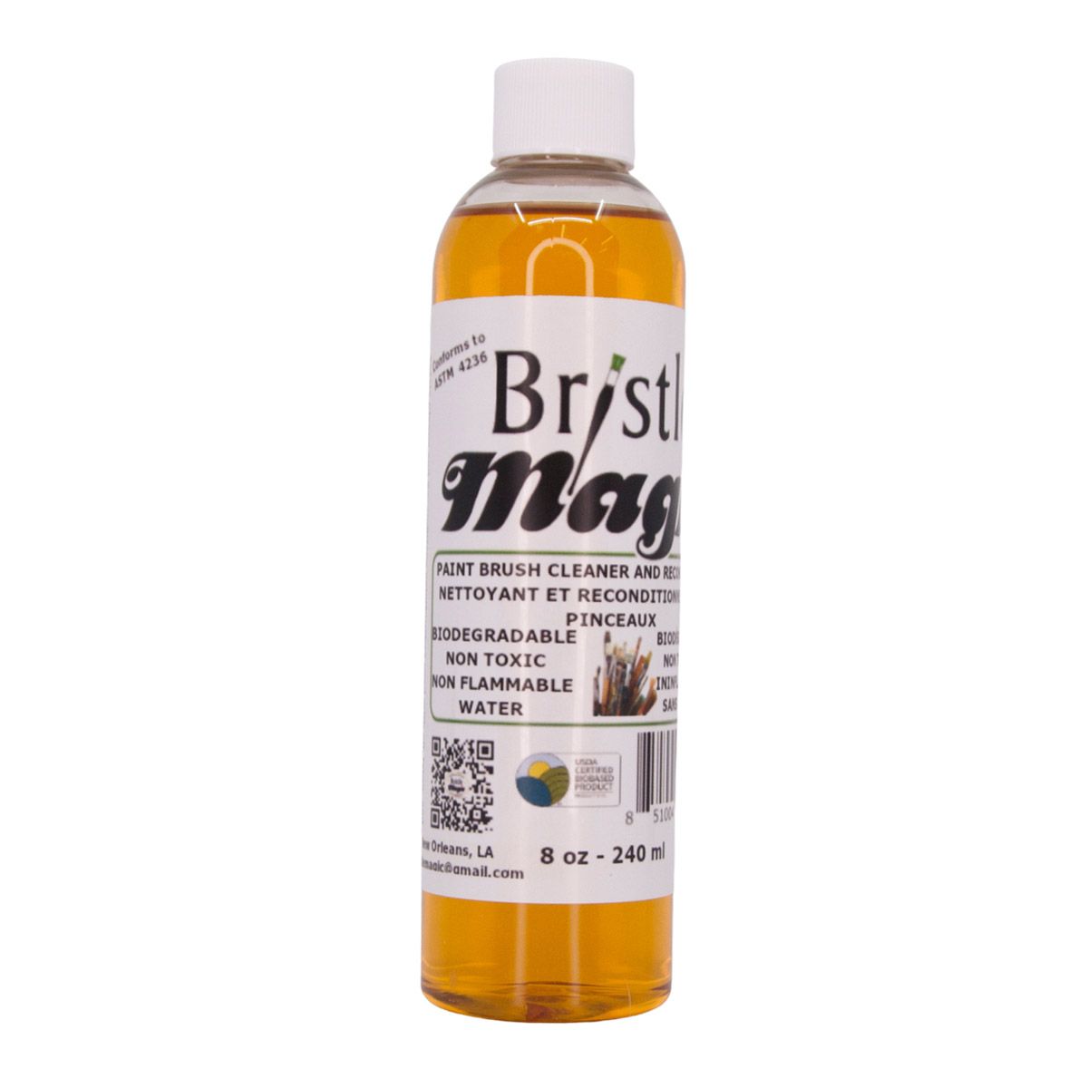 Bristle Magic Paint Brush Cleaner (240 ml) 8 oz