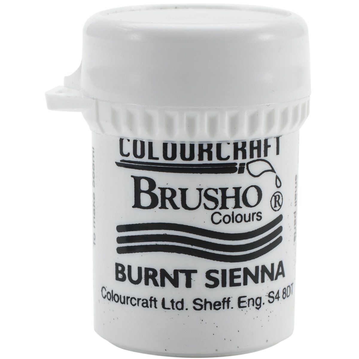Brusho Crystal Colour - Burnt Sienna 15 gm