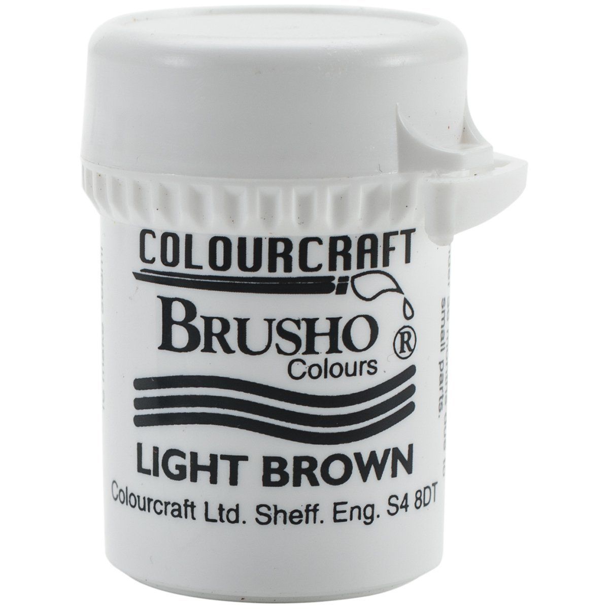 Brusho Crystal Colour - Light Brown 15 gm