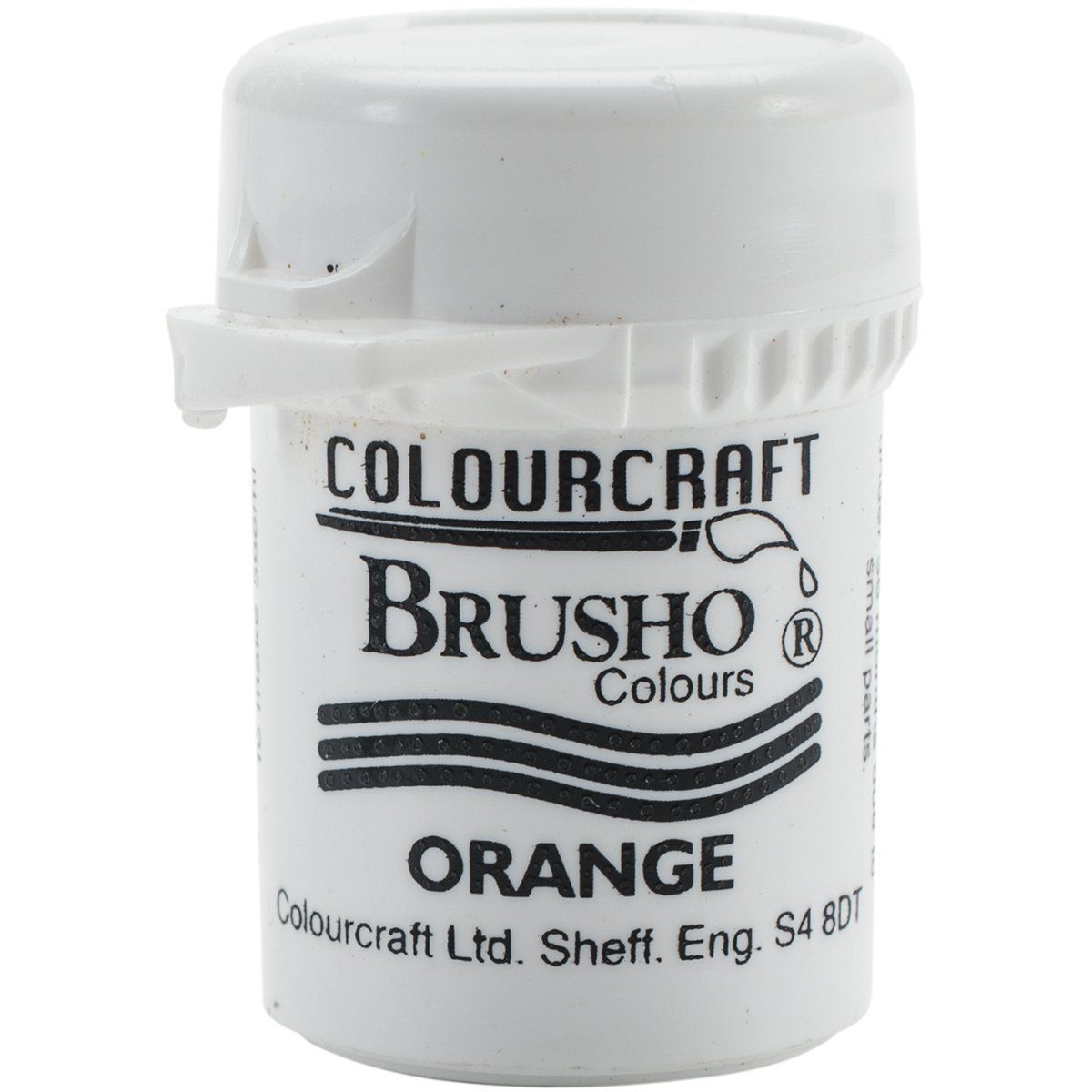 Brusho Crystal Colour - Orange 15 gm