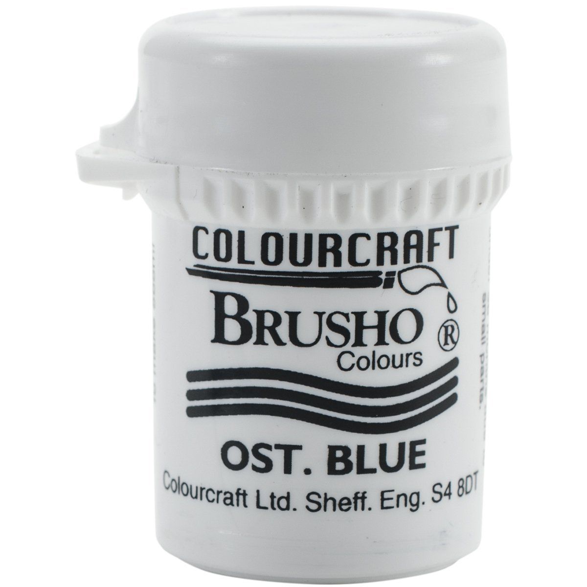 Brusho Crystal Colours - Ostwald Blue 15 gm
