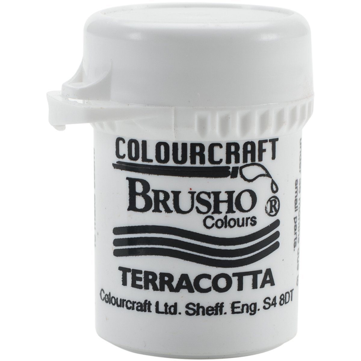 Brusho Crystal Colour - Terracotta 15 gm