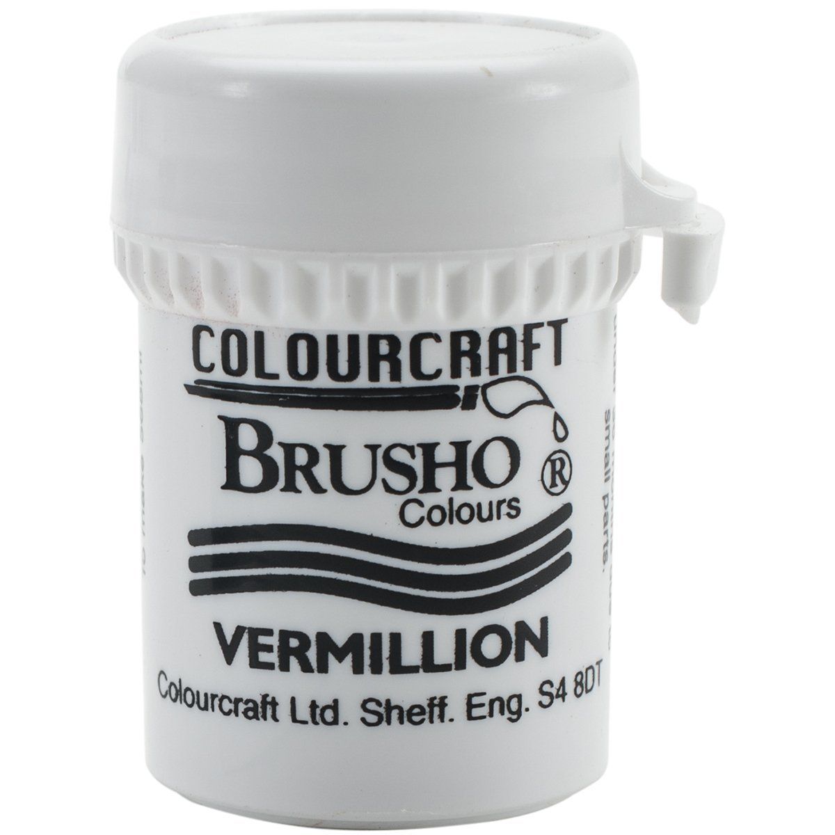 Brusho Crystal Colour - Vermillion 15 gm