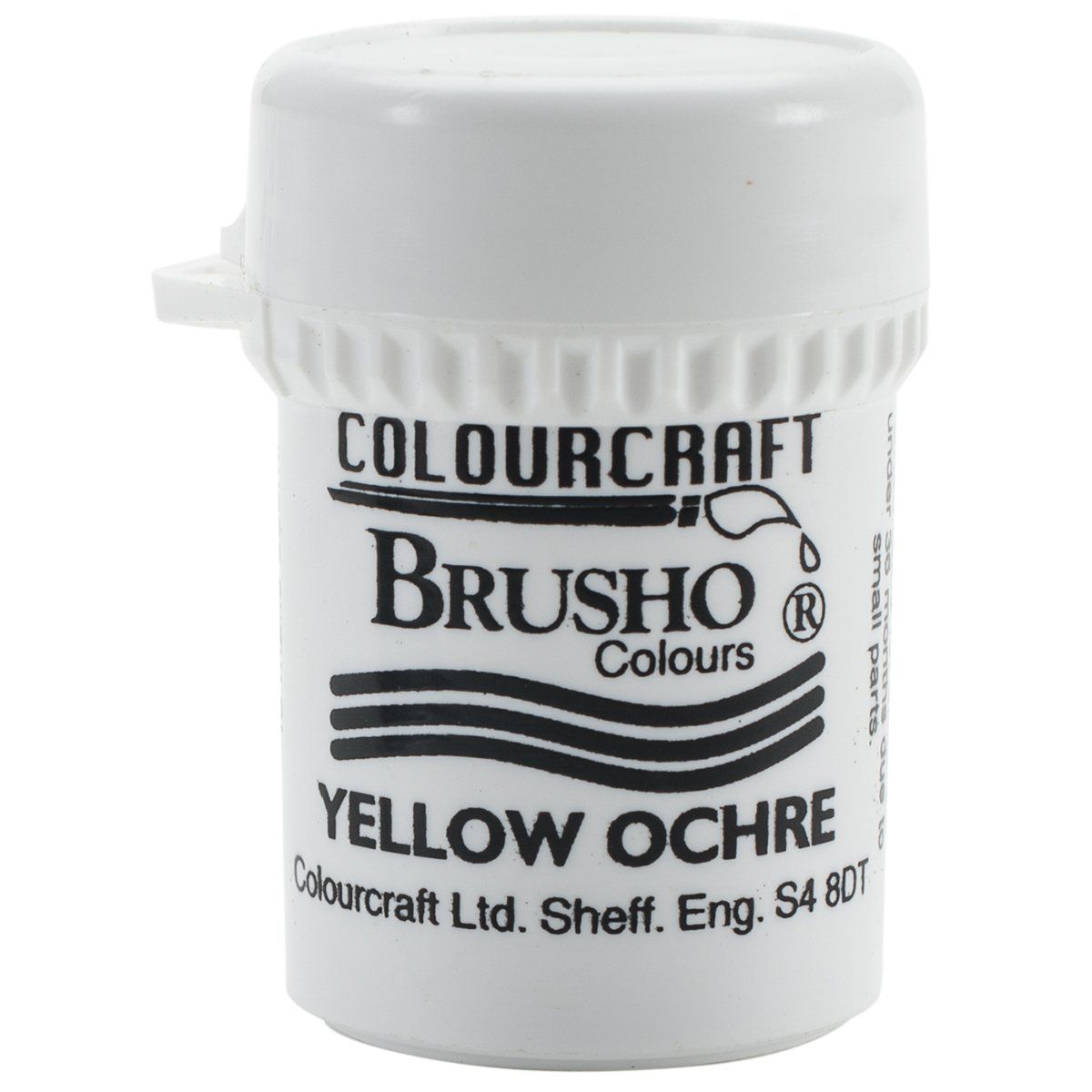Brusho Crystal Colour - Yellow Ochre15 gm
