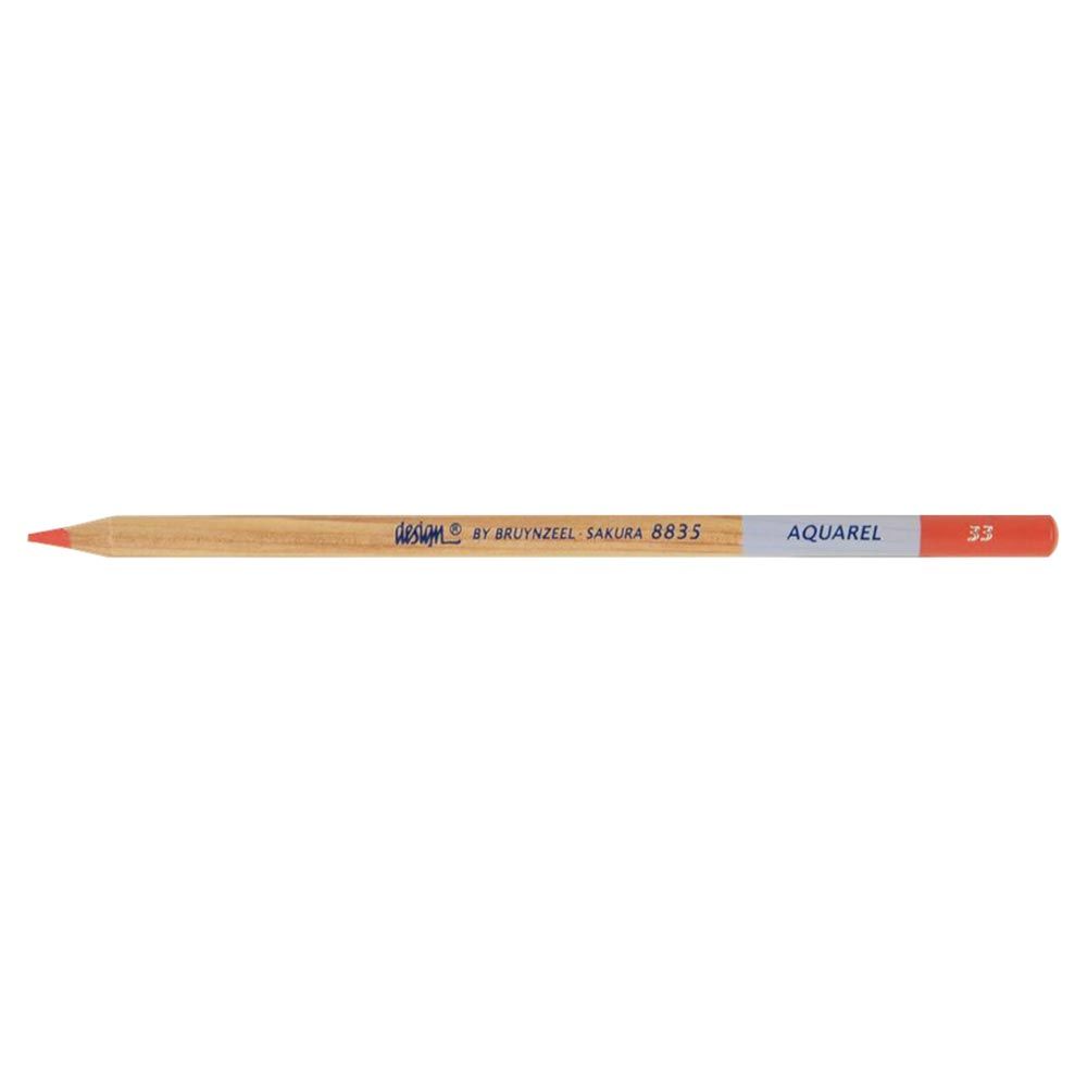 Bruynzeel Aquarel Pencil - Deep Red #33