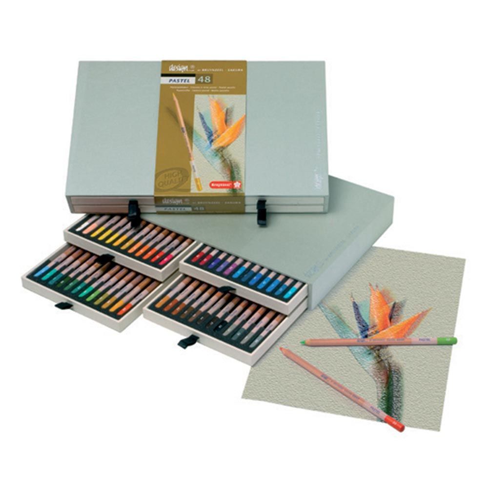 Bruynzeel Design Pastel Pencil Set of 48