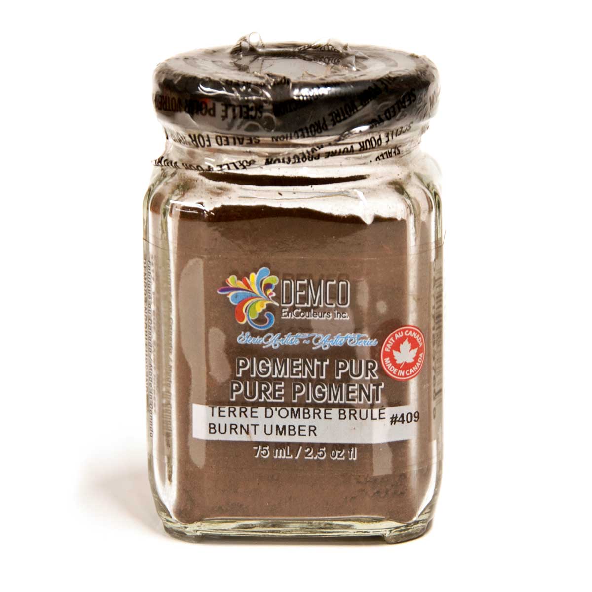 Demco Pure Pigment Artist Series 1 - Burnt Umber 75 ml