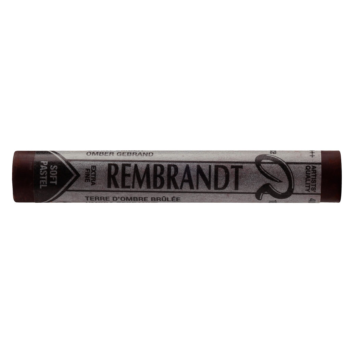 Rembrandt Soft Round Pastel - Burnt Umber 409.5