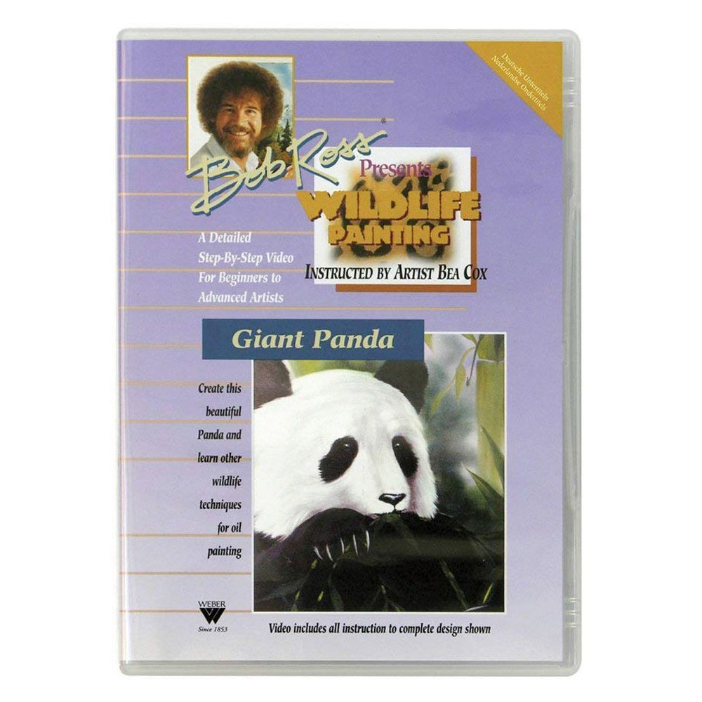 Bob Ross Wildlife Technique ‘Giant Panda’ DVD