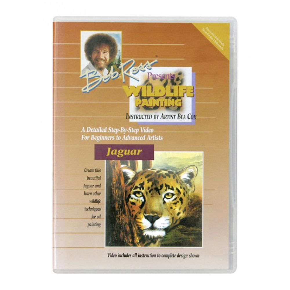 Bob Ross Wildlife Jaguar 40 minute DVD