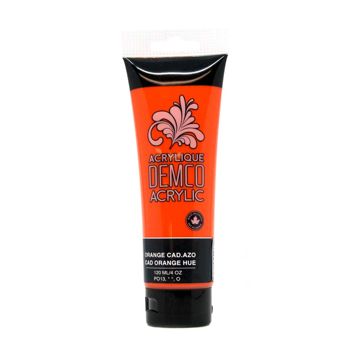 Demco Acrylic Cadmium Orange Hue 120ml/4oz
