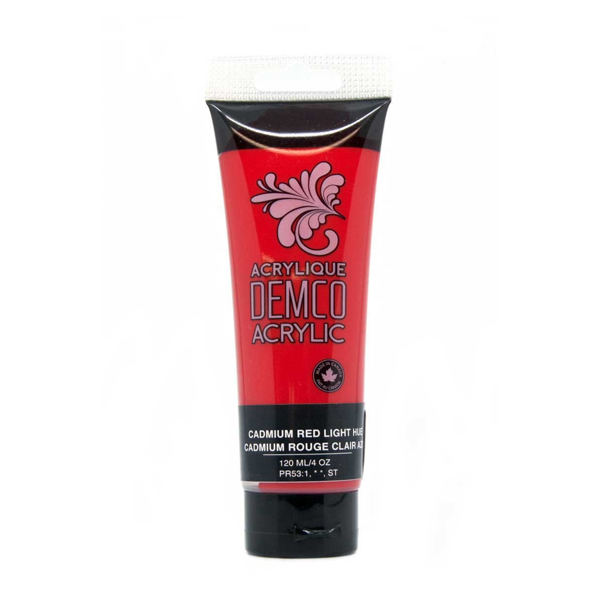 Demco Acrylic Cadmium Red Light Hue 120ml/4oz