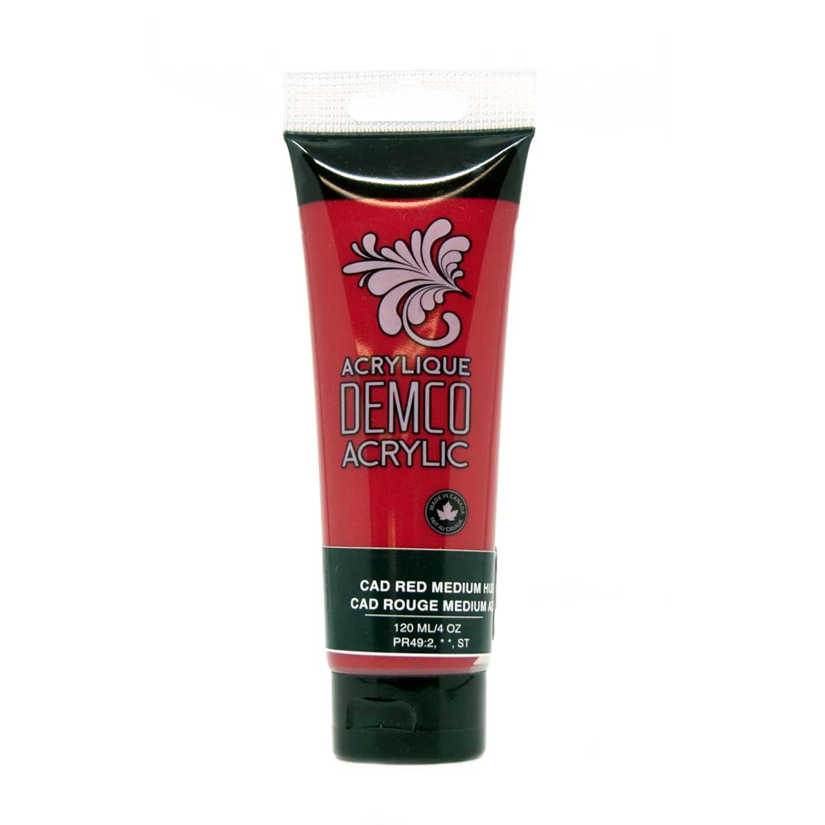 Demco Acrylic Cadmium Red Medium Azo 120ml/4oz