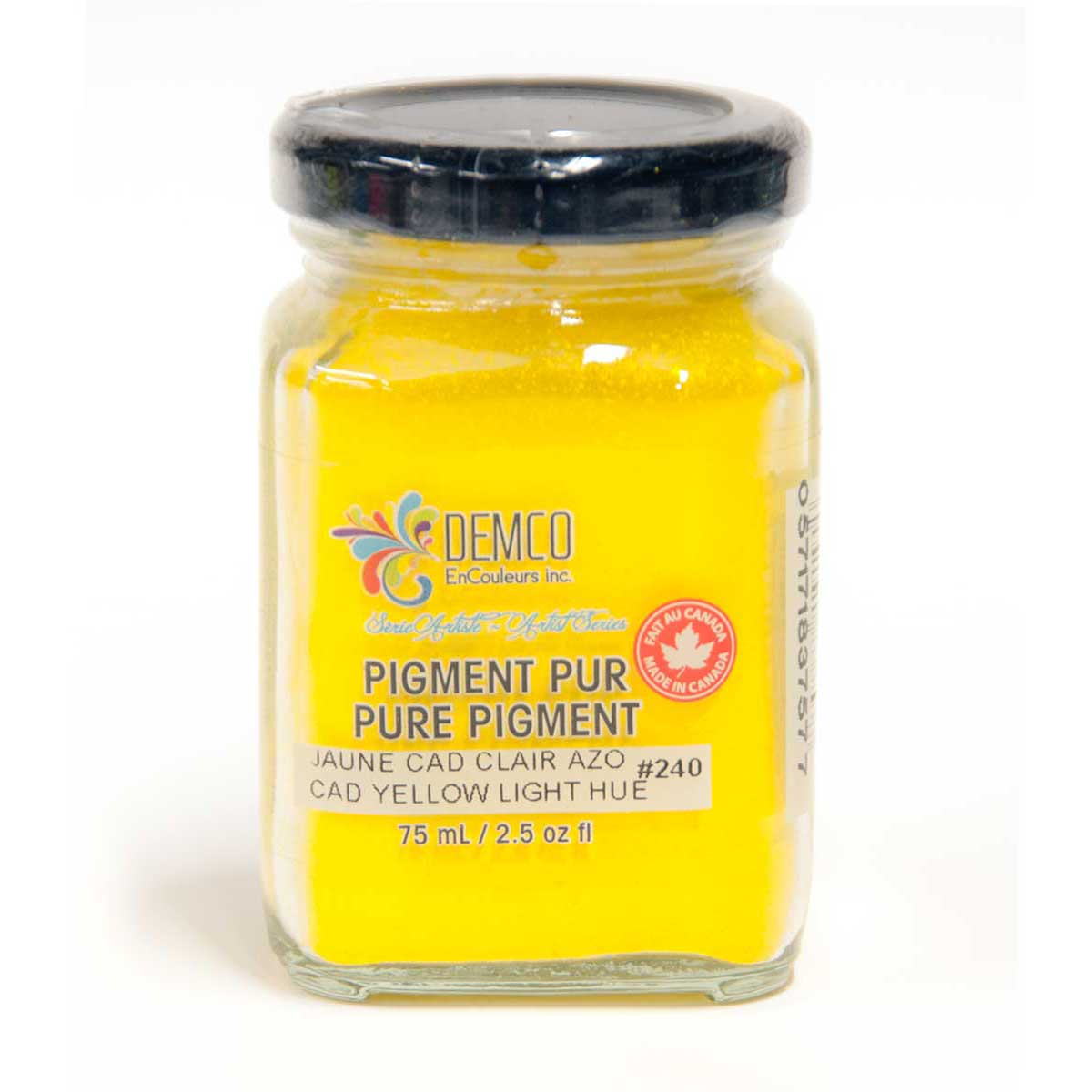 Demco Pure Pigment Artist Series 2 - Cad Yellow Light Hue 75 ml