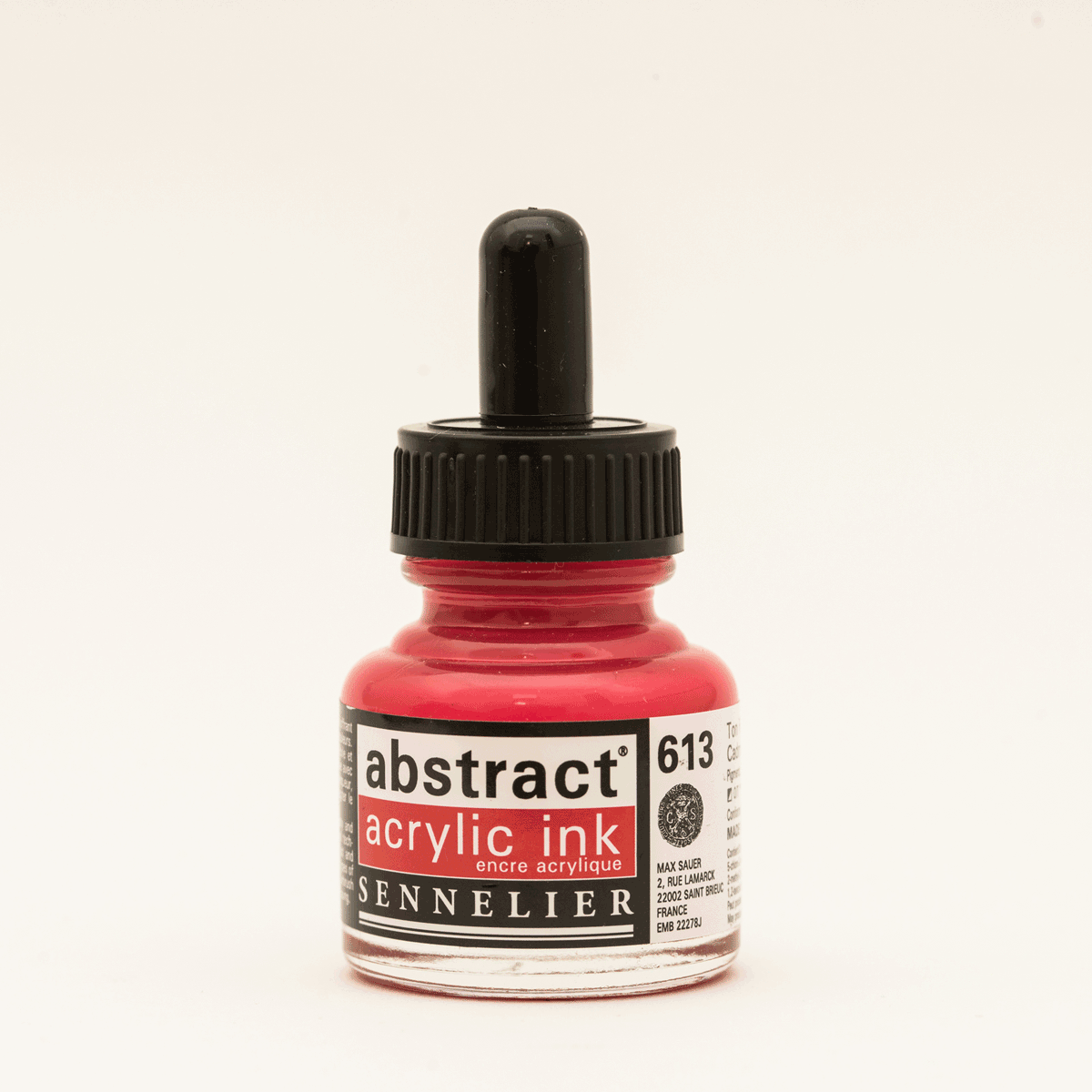 Abstract Acrylic Ink Cadmium Red Light Hue 30 ml