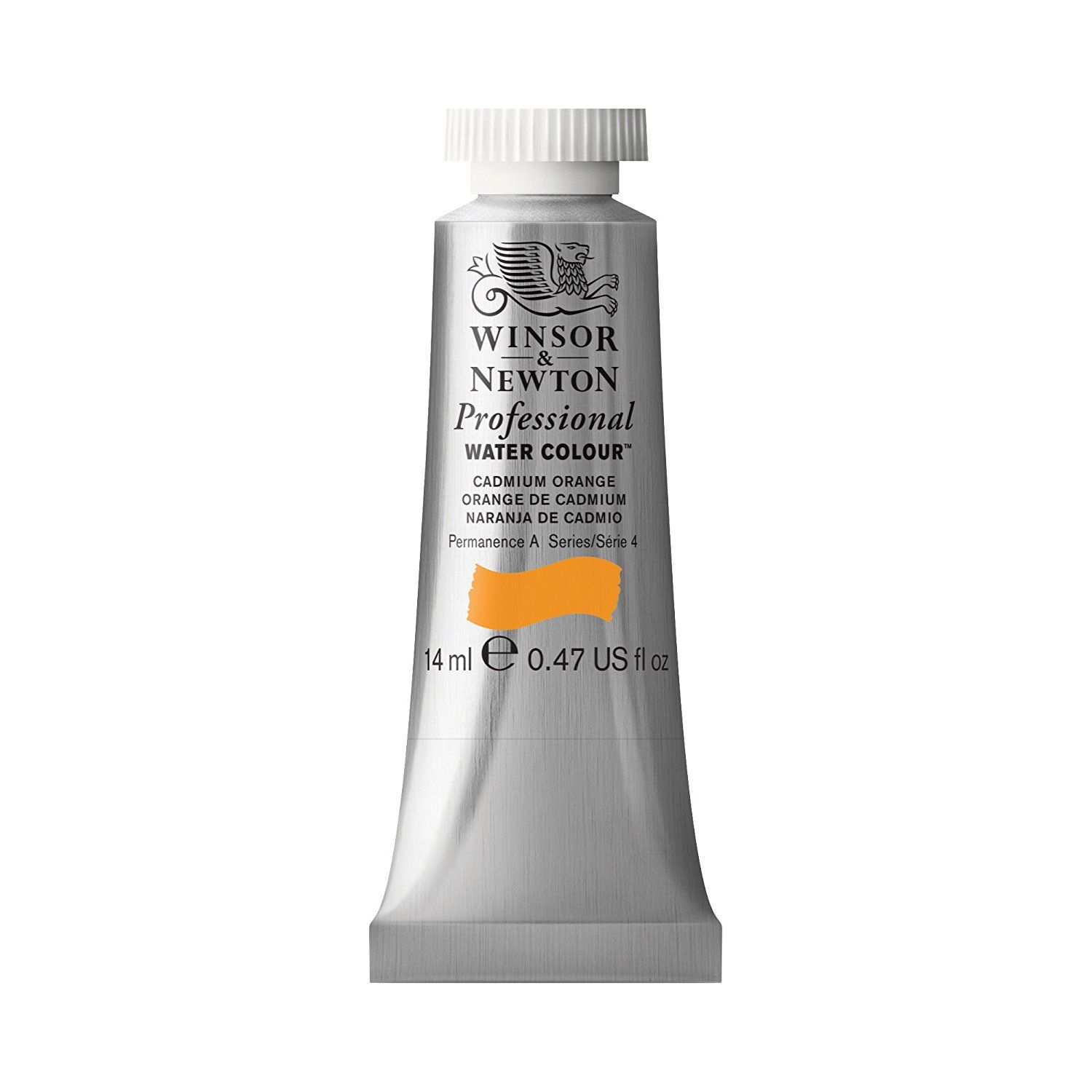Winsor & Newton Watercolour Paint - Cadmium Orange 14ml