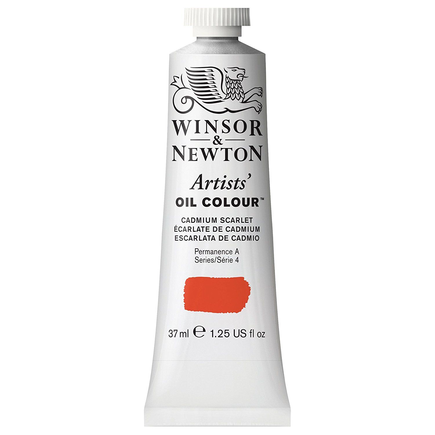 Winsor & Newton Artists' Oil - Cadmium Scarlet 37ml