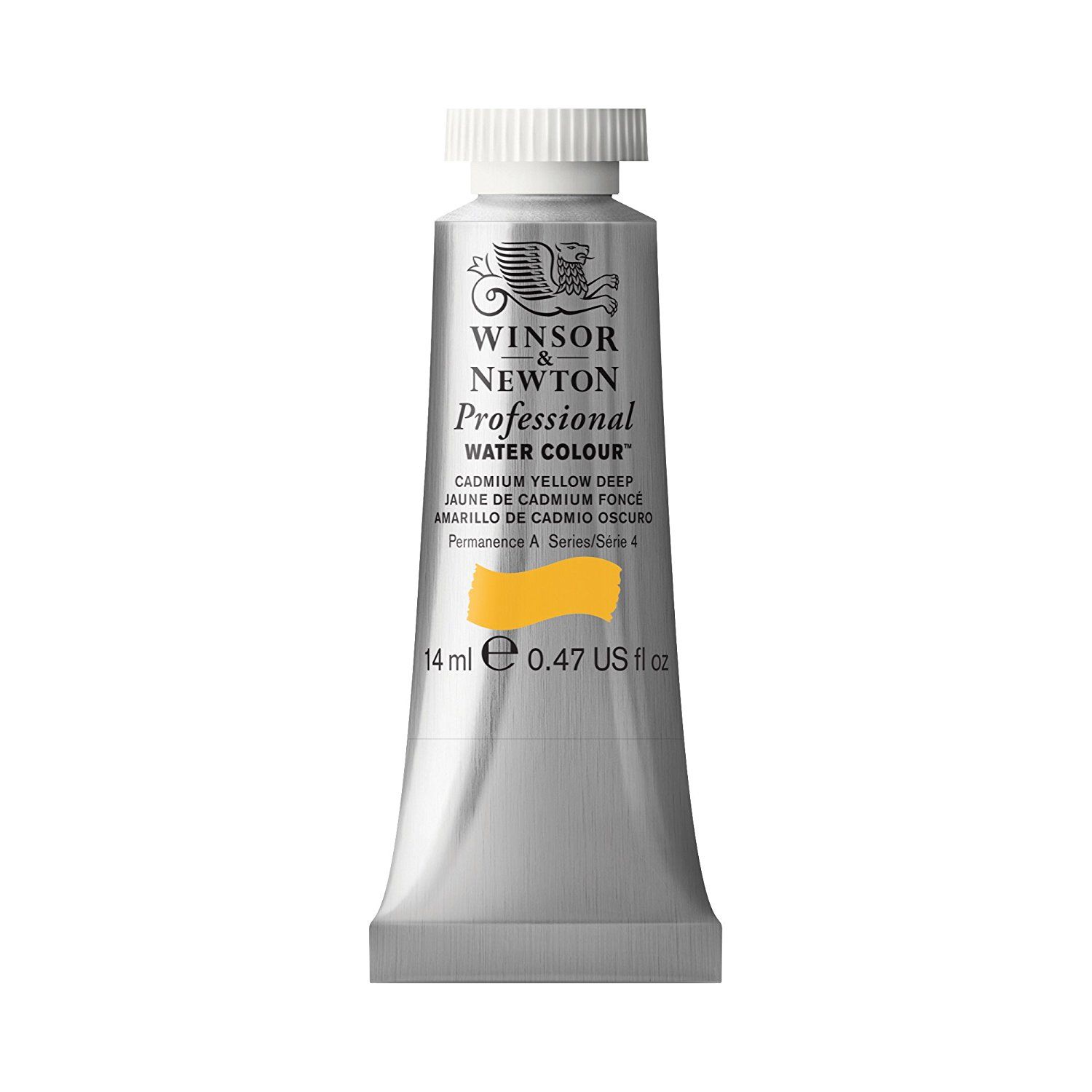 Winsor & Newton Watercolour Paint - Cadmium Yellow Deep 14ml