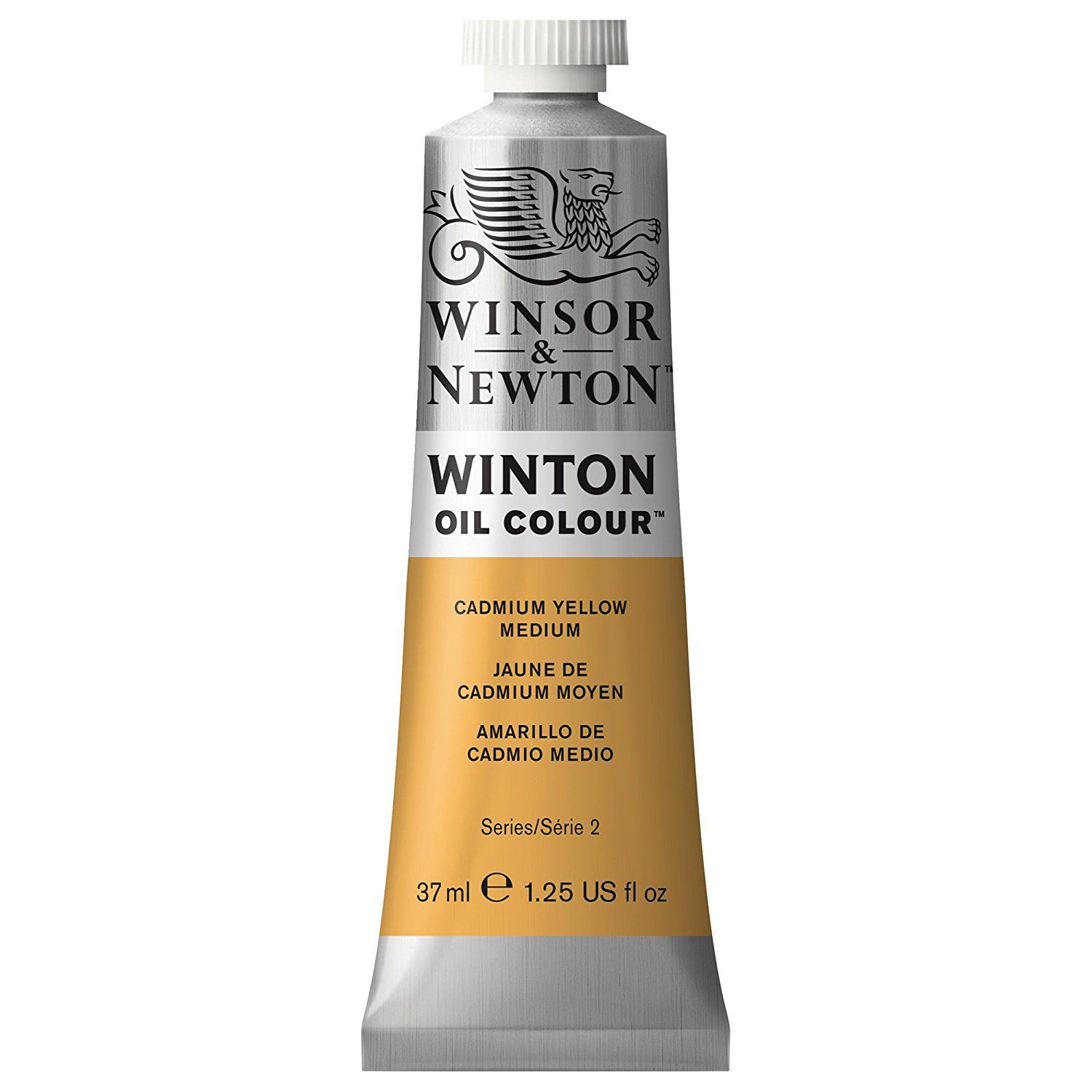 Winton Oil Paint - Cadmium Yellow Medium 37ml