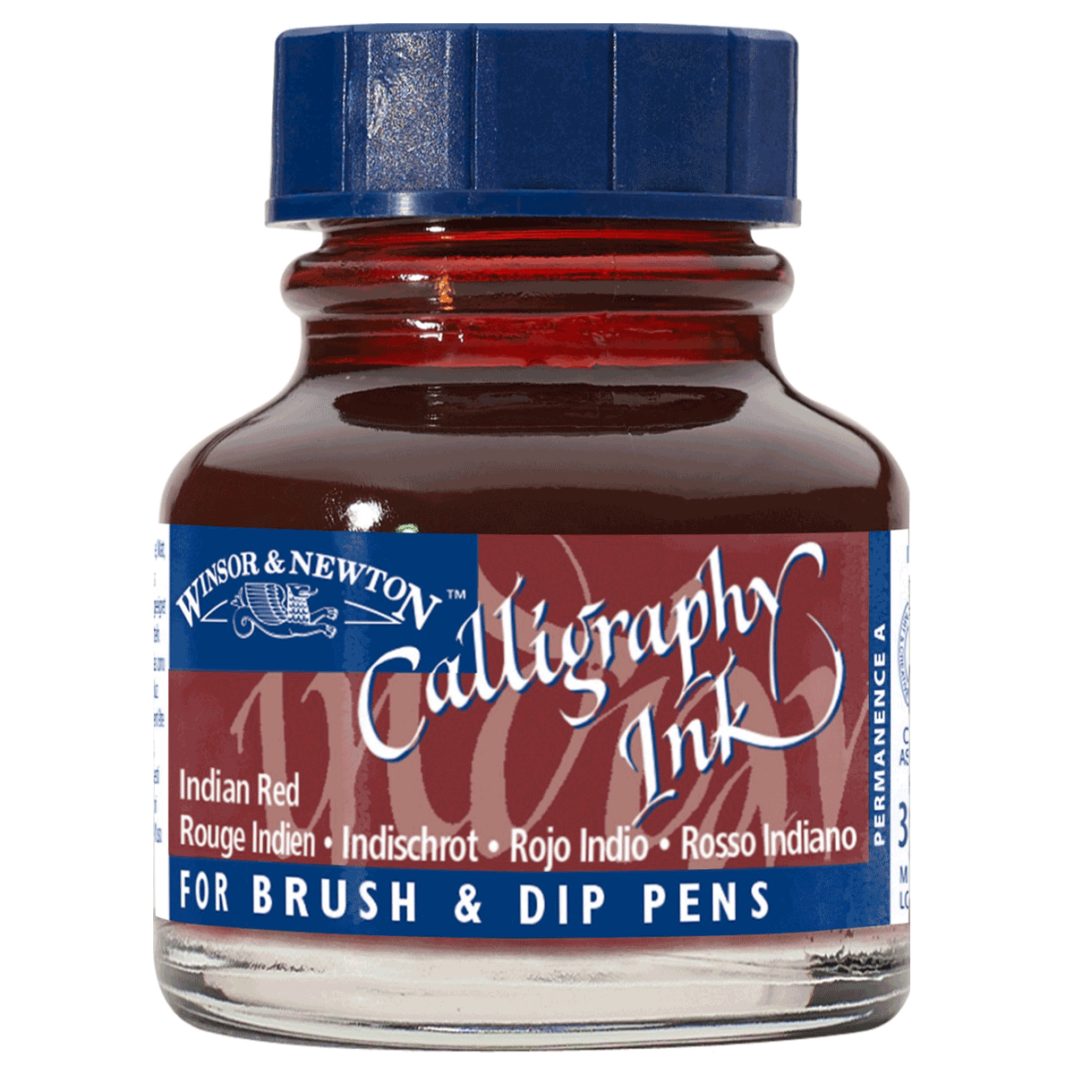 Winsor & Newton Calligraphy Ink - Indian Red 30ml