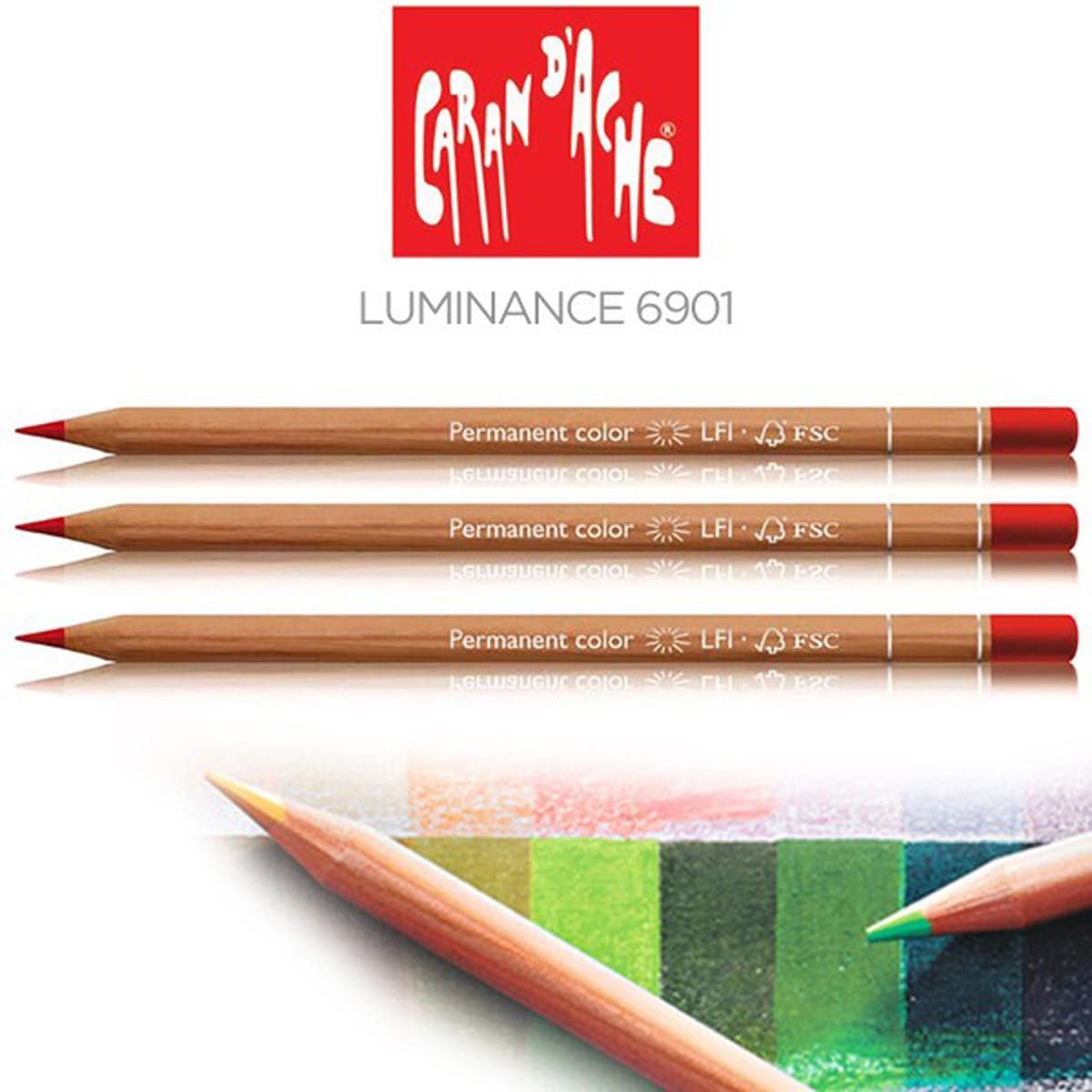 Caran d'Ache Luminance 6901 Coloured Pencil Open Stock