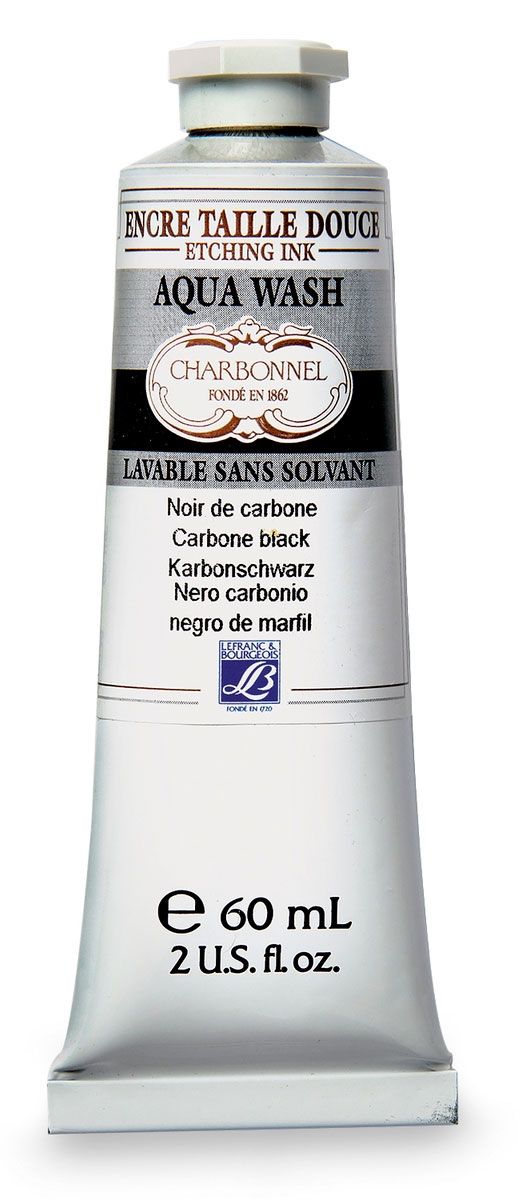 Charbonnel Aqua Wash Etching Ink - Carbon Black 291 (60ml)
