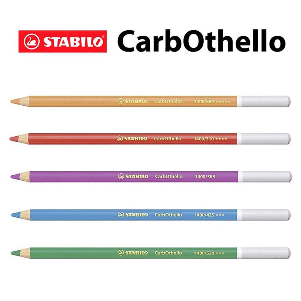 Stabilo Carbothello Pastel Coloured Pencils Open Stock