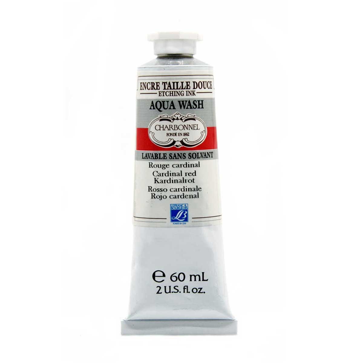 Charbonnel Aqua Wash Etching Ink - Cardinal Red 678 (60ml)